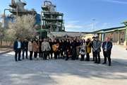 بازدید اعضای هیات علمی و دانشجویان از شرکت معدنی املاح ایران در گرمسار